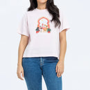 Women Oversized T-Shirt V Neck Plus Size Breathable Summer Wear White T-shirt